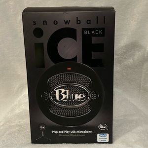 NEW Snowball Ice Black USB Microphone